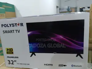 Fast Selling Polystar 32 Inches Smart Tv -Brand New