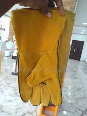 Safety Chemical-resistant PVC Rubber Hand Gloves