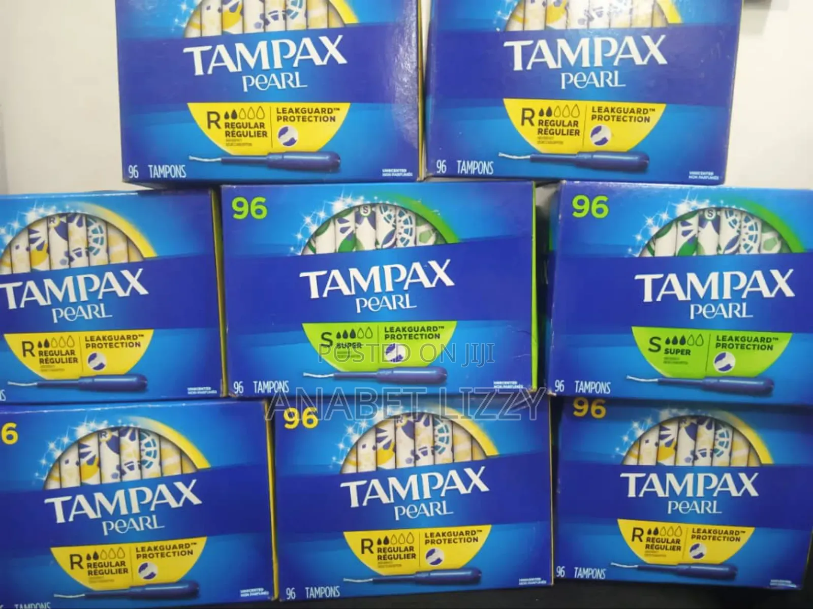 Tampax Pearl Regular and Super