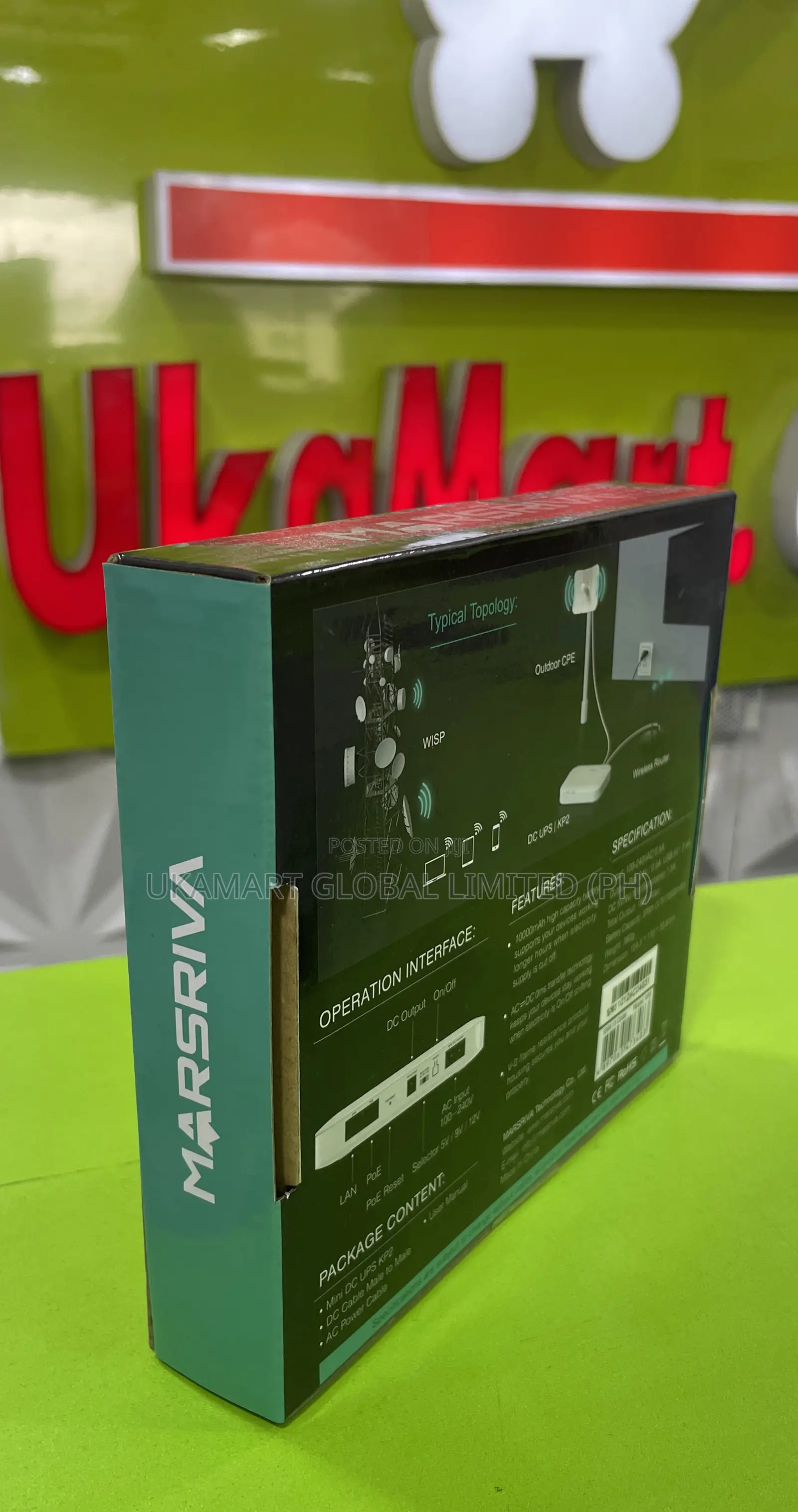 Mini DC Back Up Battery
