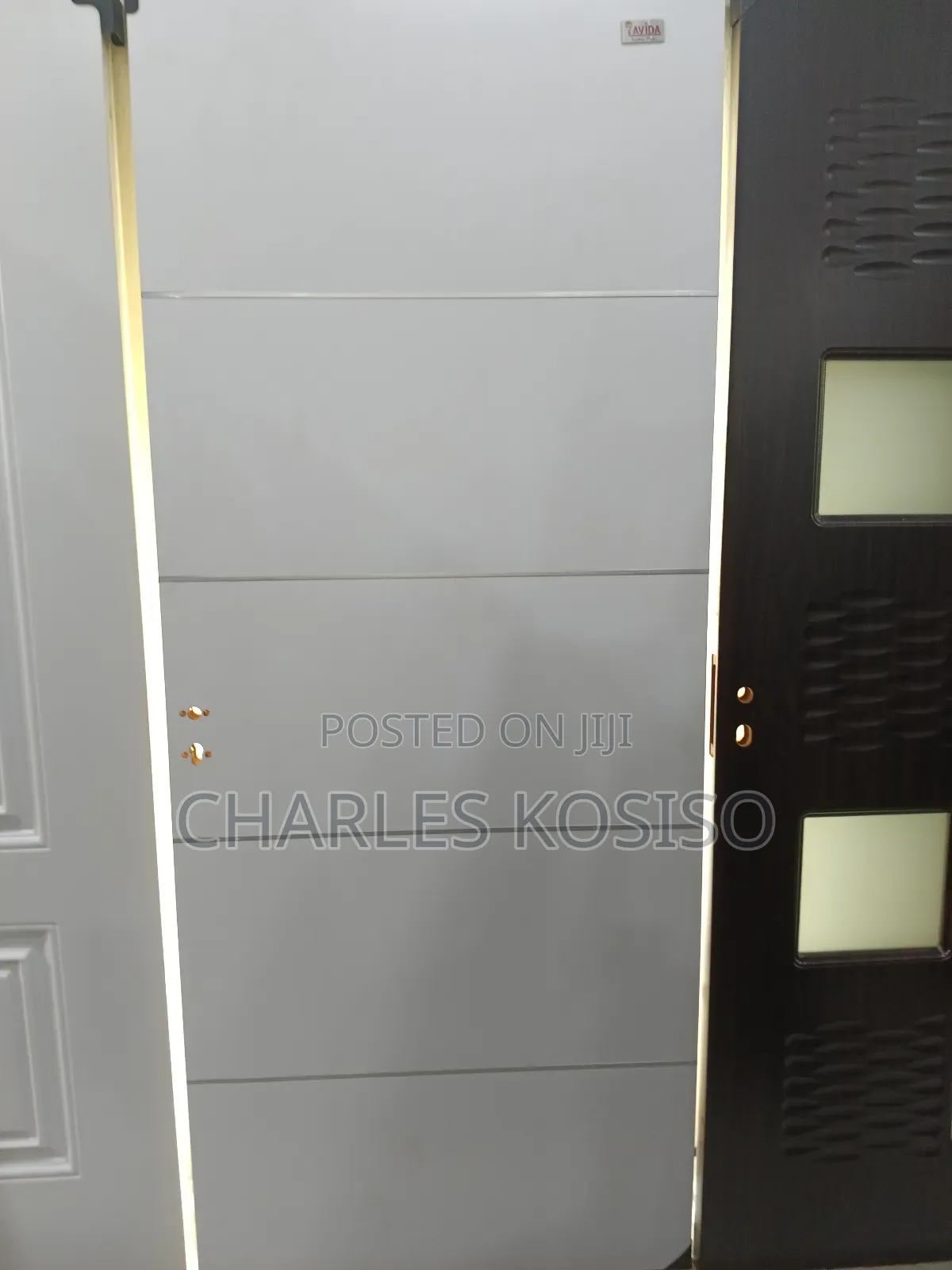 Wooden Door White