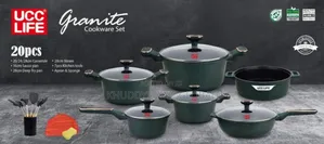 UCC LIFE Original Cookware Set
16cm Saucepan
20cm Casserole