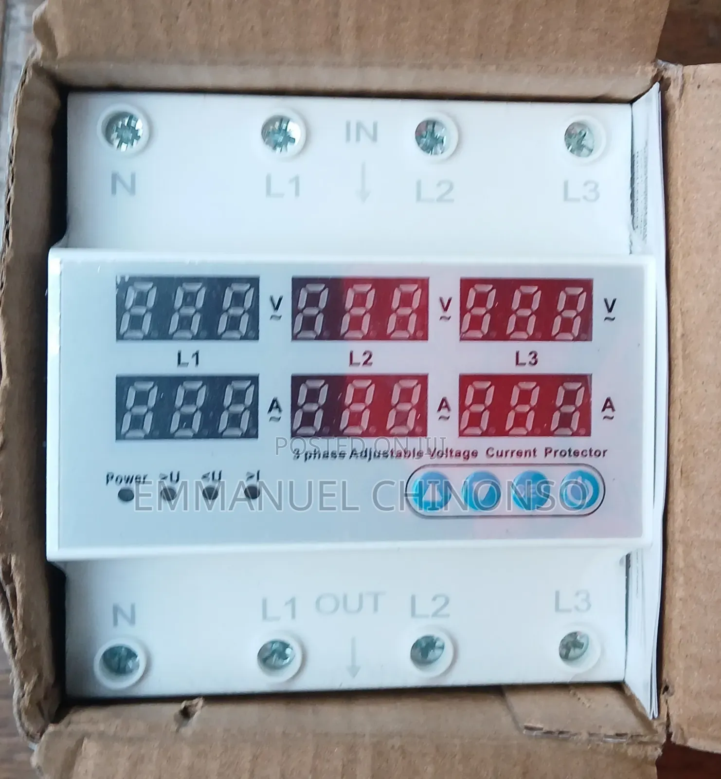 (3)Three Phase Adjustable v/a Protector