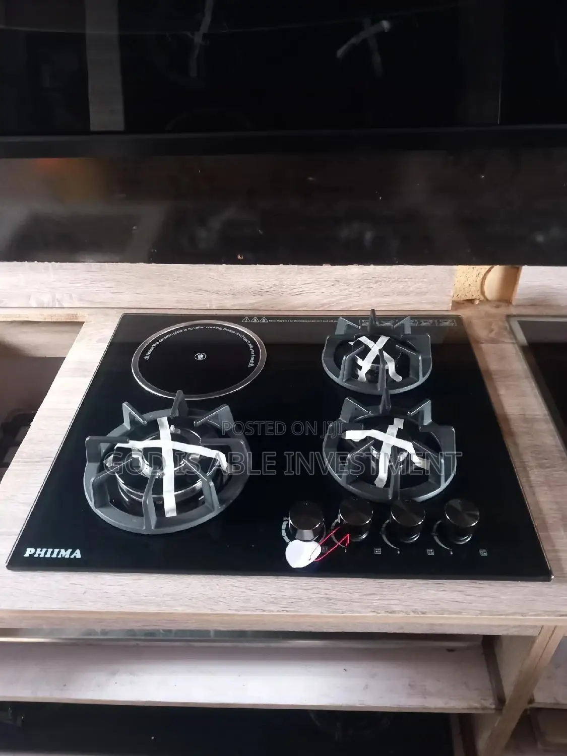 Phima 3 Burner Gas 1 Electric