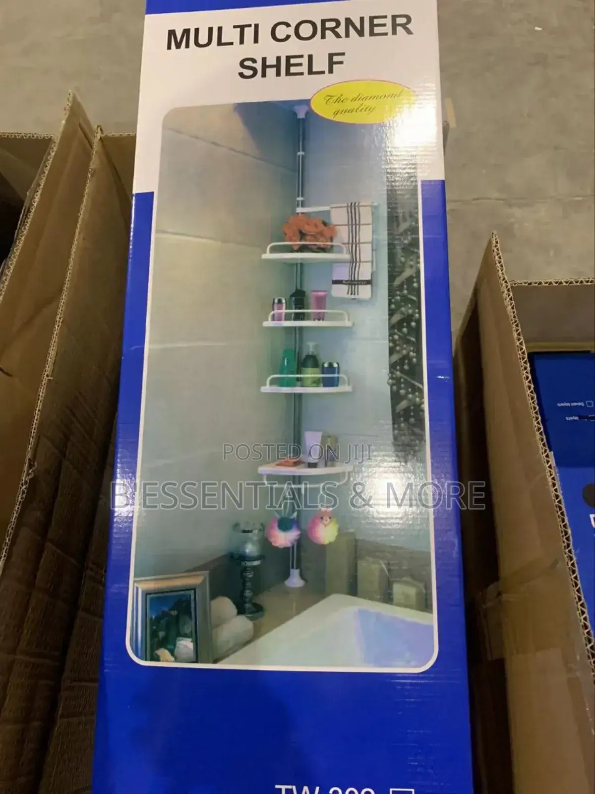 Multi Functional Corner Shelf