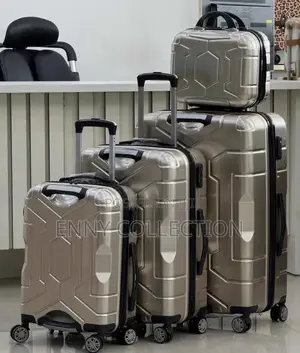 Set of 4 Rubber Luggage Box