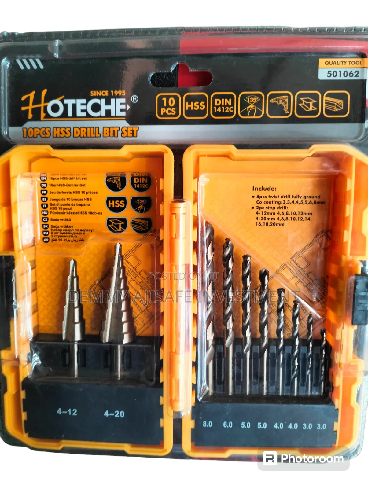 Set of HSS Drill Bit(10pcs)