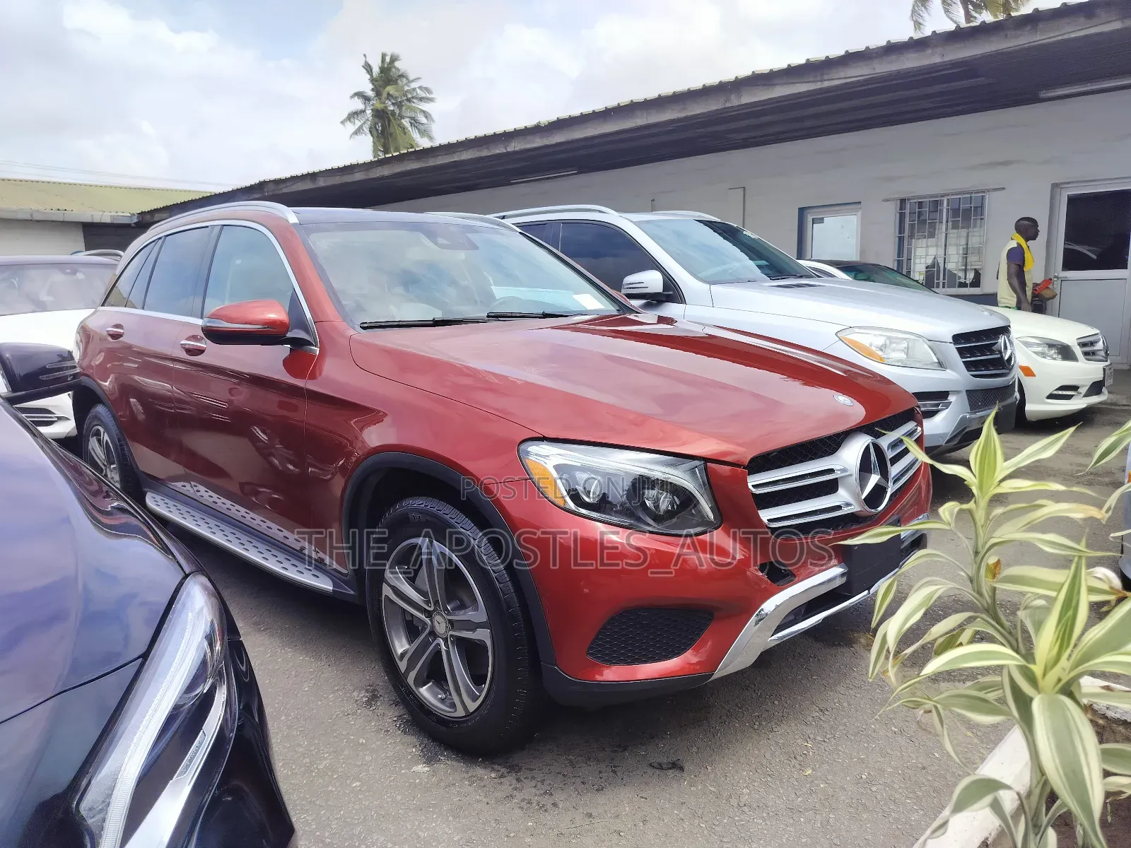 Mercedes-Benz GLC-Class 2017 Burgundy