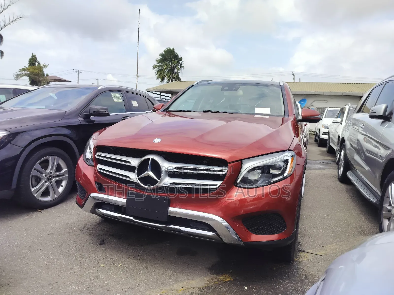 Mercedes-Benz GLC-Class 2017 Burgundy