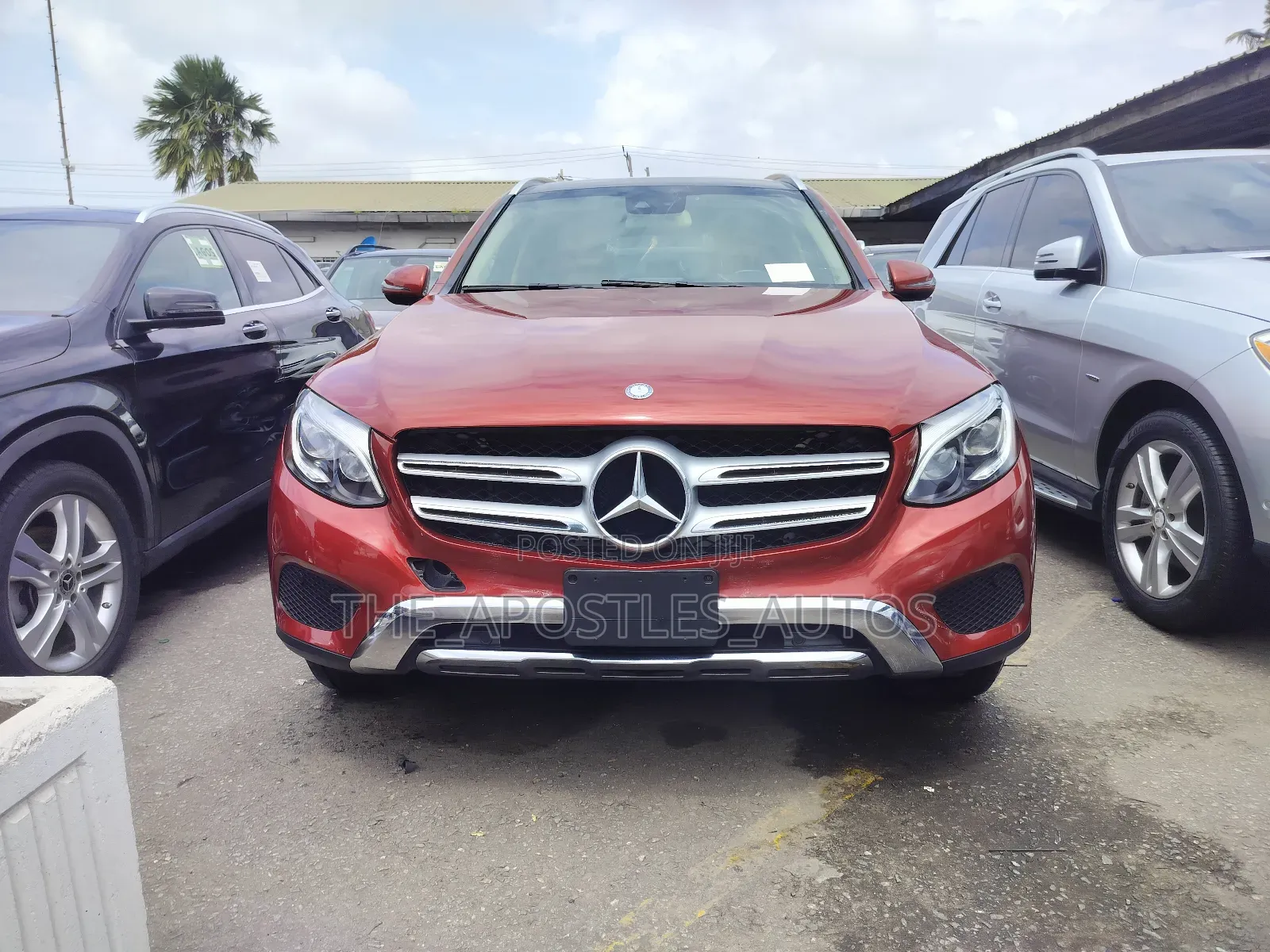 Mercedes-Benz GLC-Class 2017 Burgundy