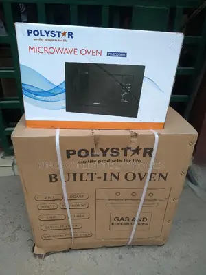 Original Polystar Inbuilt Oven and Inbuilt Microwave.