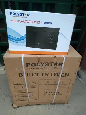 Original Polystar Inbuilt Oven and Inbuilt Microwave.