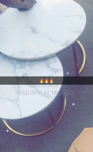 Marble 2in1 Round Center Table