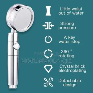 Handheld Toilet Bathroom Shower Head Blue