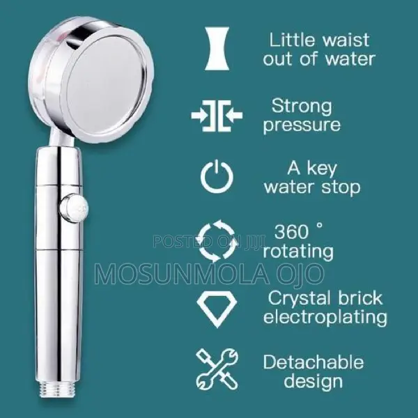 Handheld Toilet Bathroom Shower Head Blue
