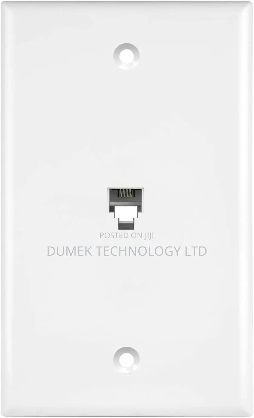 RJ11 Telephone Jack Wall Plate