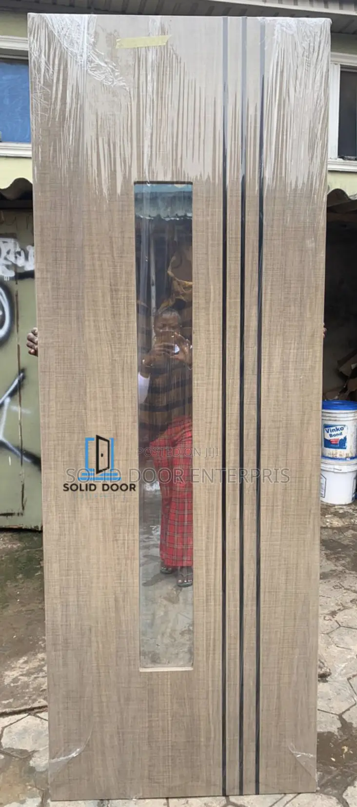 A Solid French Door