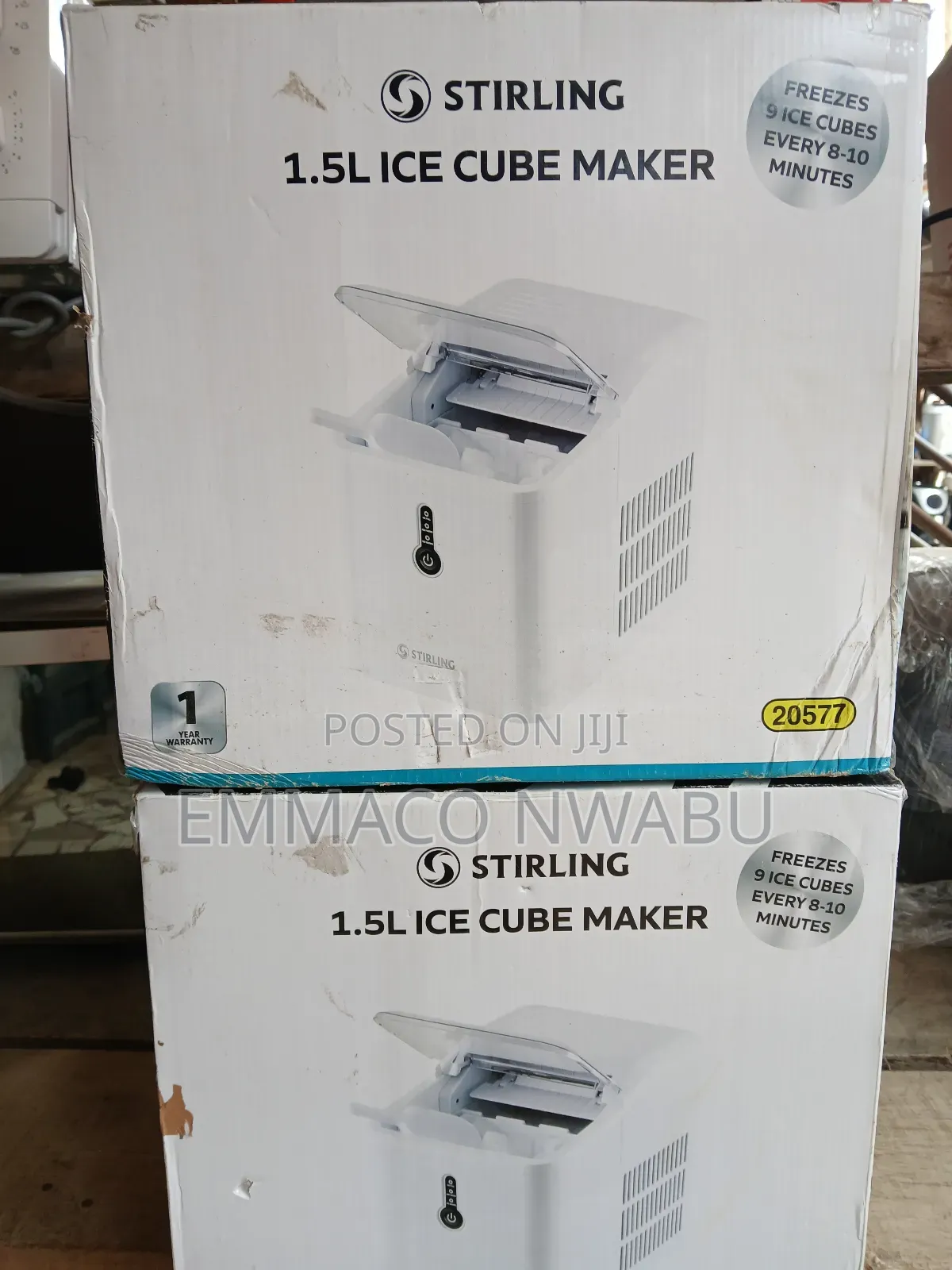 Stirling Professional 1.5litres Ice Cube Maker. 9 Cubes