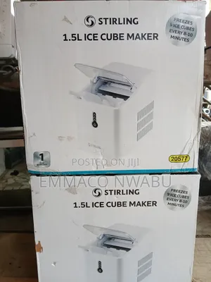 Stirling Professional 1.5litres Ice Cube Maker. 9 Cubes