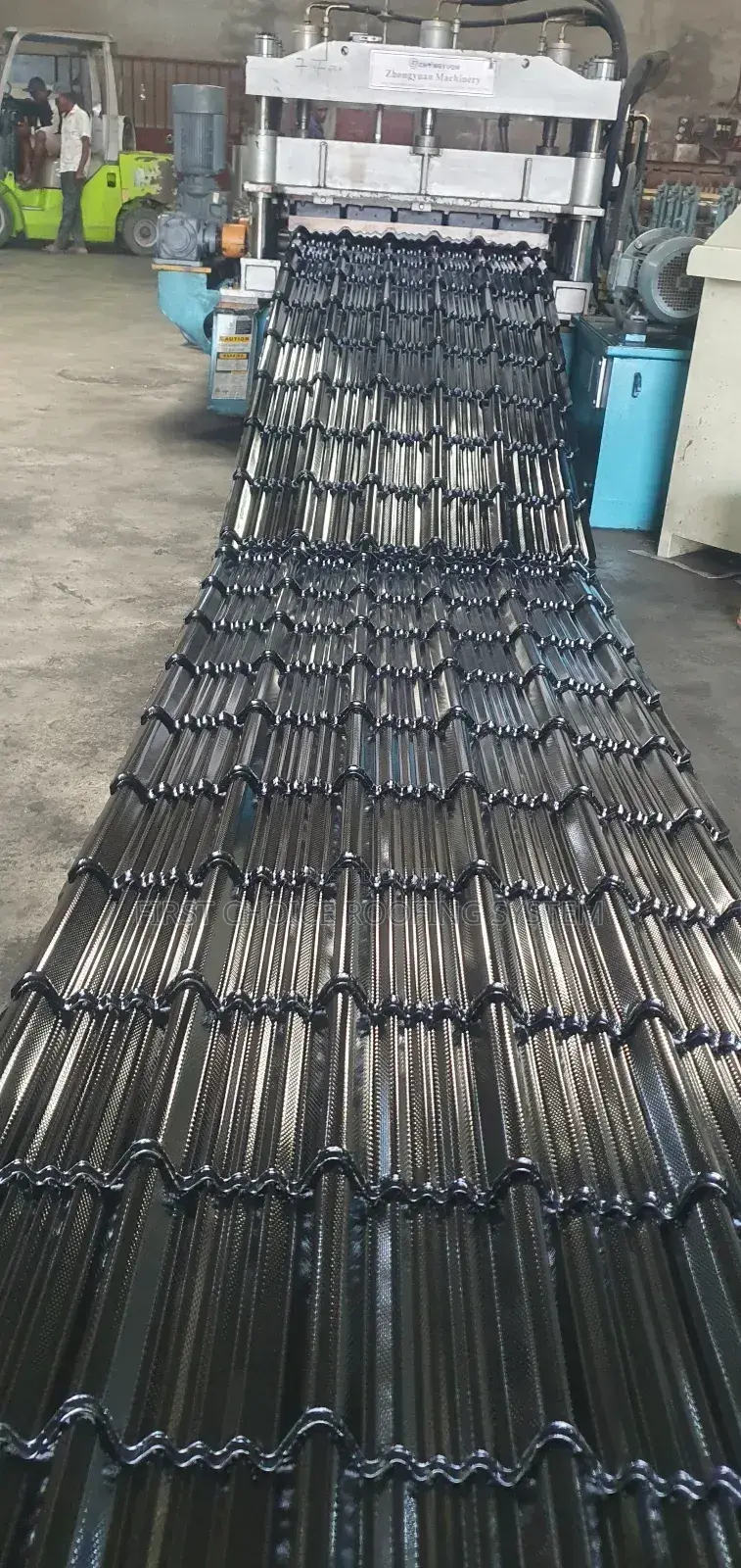 Oven Baked Aluminium Steptiles Roofing Sheetdesign
