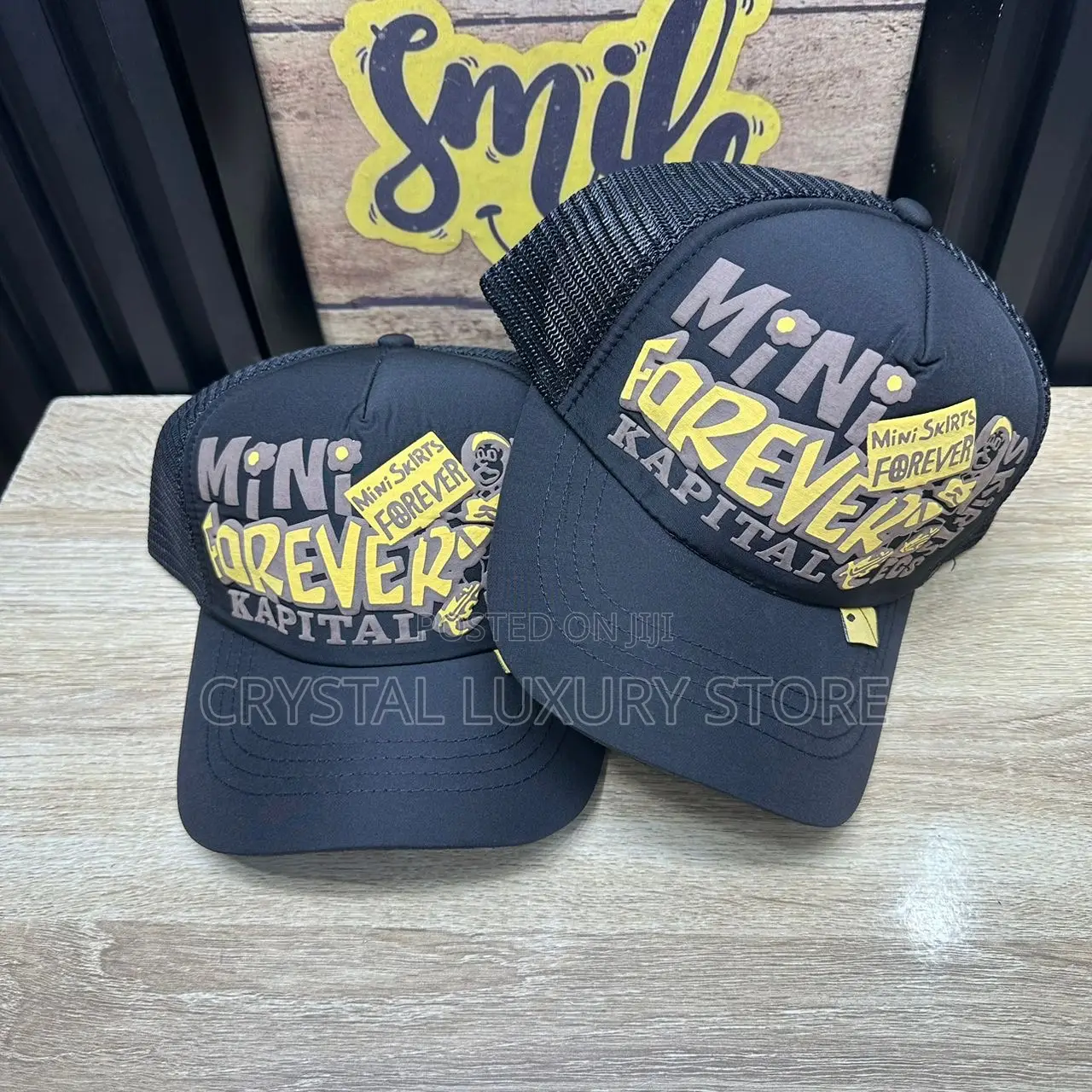 Top Quality Luxury Men Face Cap
