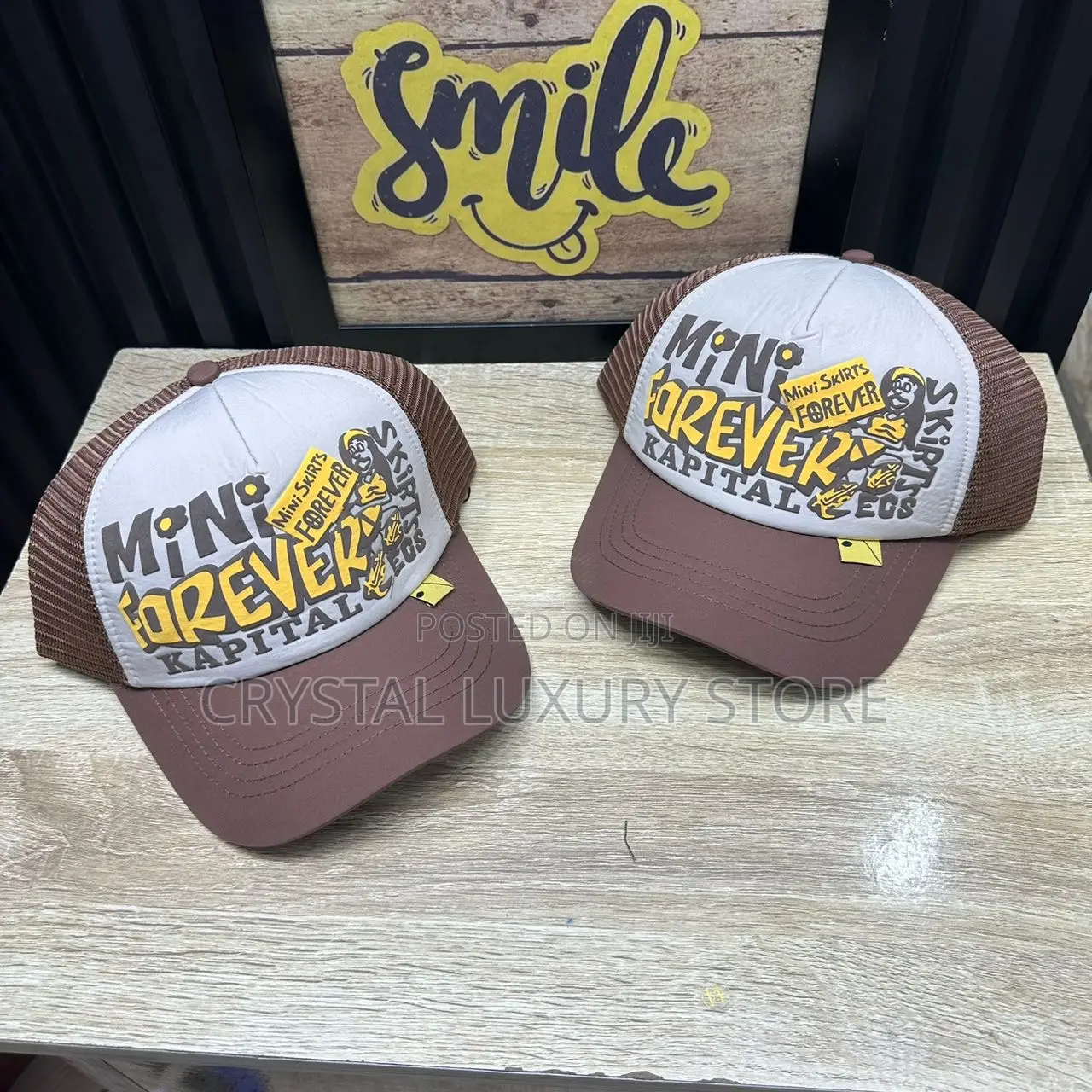 Top Quality Luxury Men Face Cap