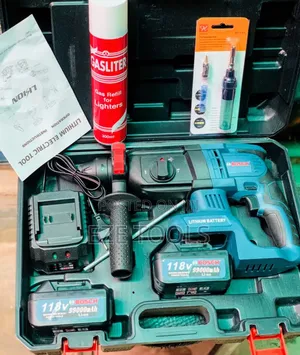 Set of Hammer Drill With Gas Soldering Iron