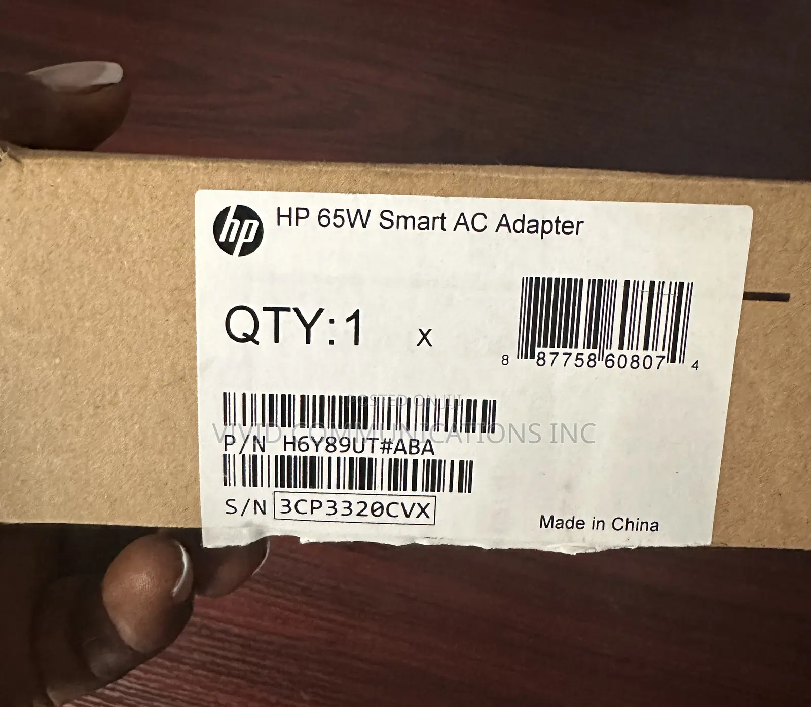 Hp 65w Smart Ac Adapter