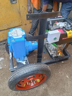 Water Pump With Engine