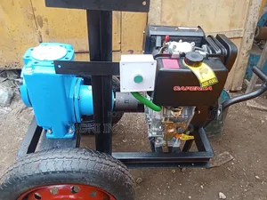 Water Pump With Engine