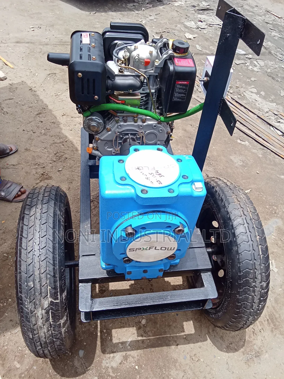 Water Pump With Engine