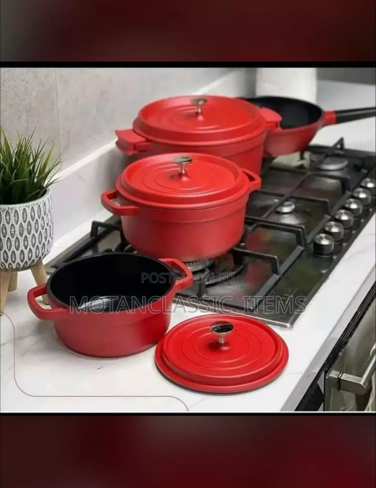 Quality Cast Cookware Aluminum Set/Pot Set (7pcs)