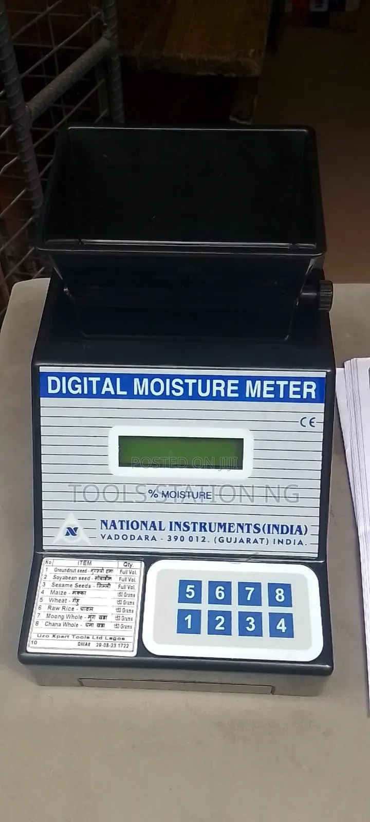 Digital Moisture Meter 8 in 1