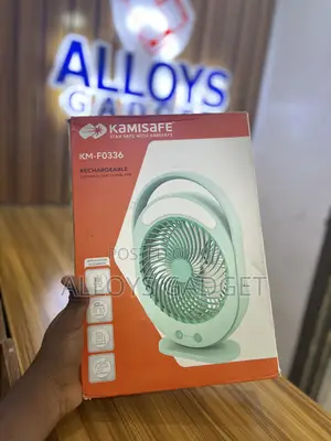 Kamusafe Rechargeable Table Fan
