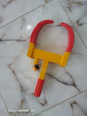 Anti Theft Security Car Wheel Lock Clamp