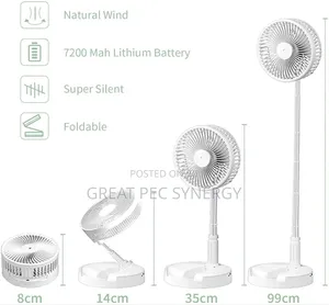 Rechargeable Foldable Fan