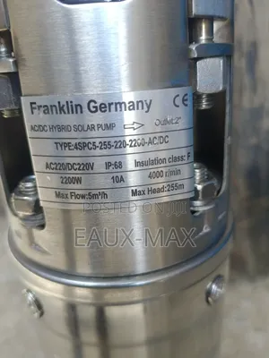 Franklin Germany Solar Pump