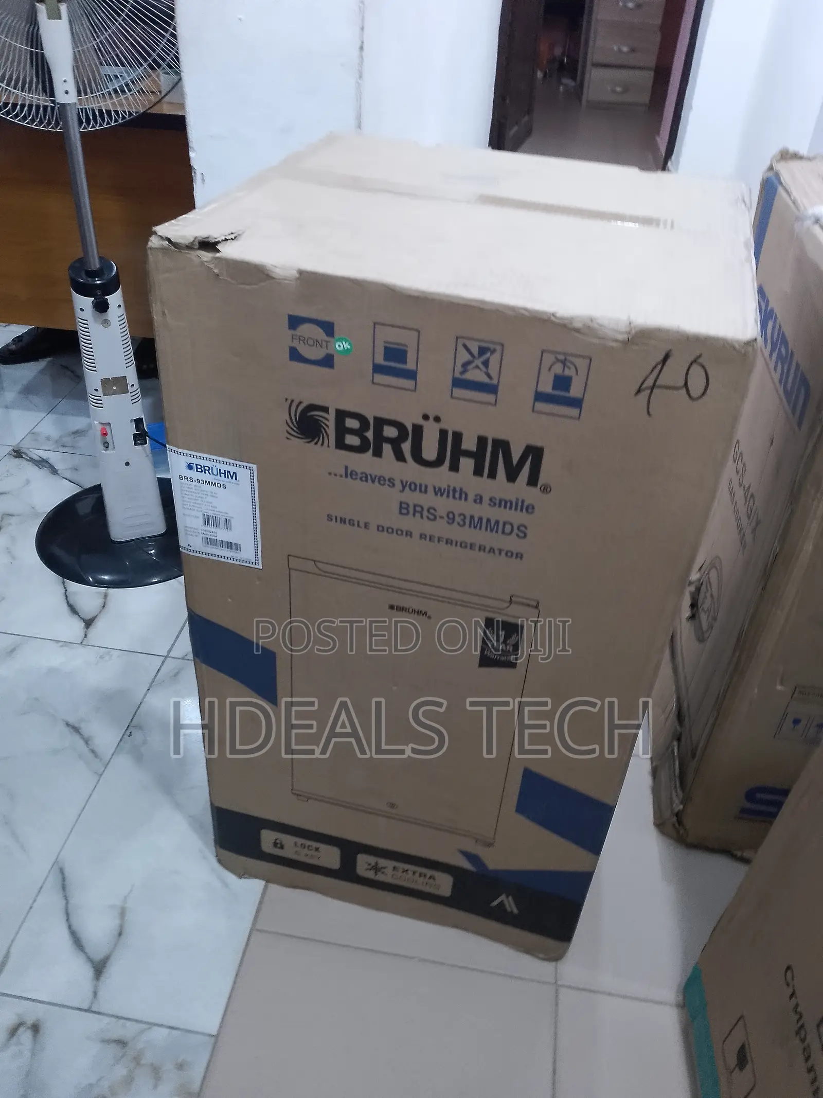 Super Cooling Bruhm Refrigerator 90 Litres 