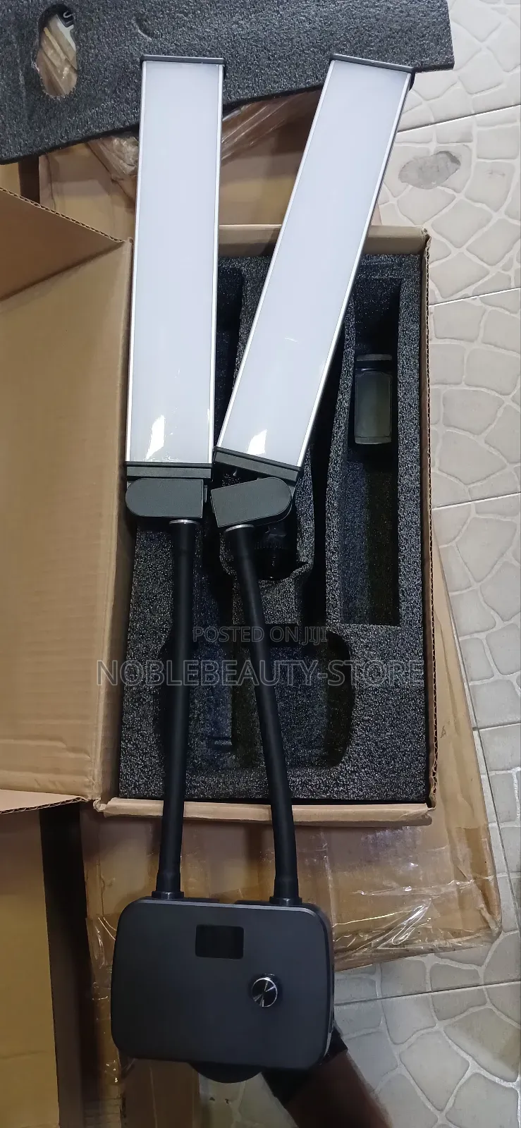 Double Arm Led Light With Tripod Stand