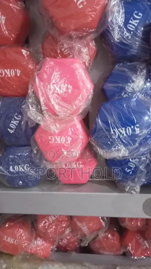 Colored Aerobic Dumbbells