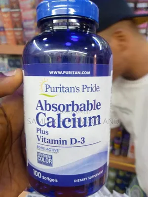 Puritan's Pride Absorbable Calcium 1300mg With Vitamin D-3