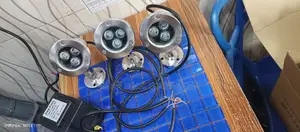 Underwater Fountain Lamp Stainless Steel