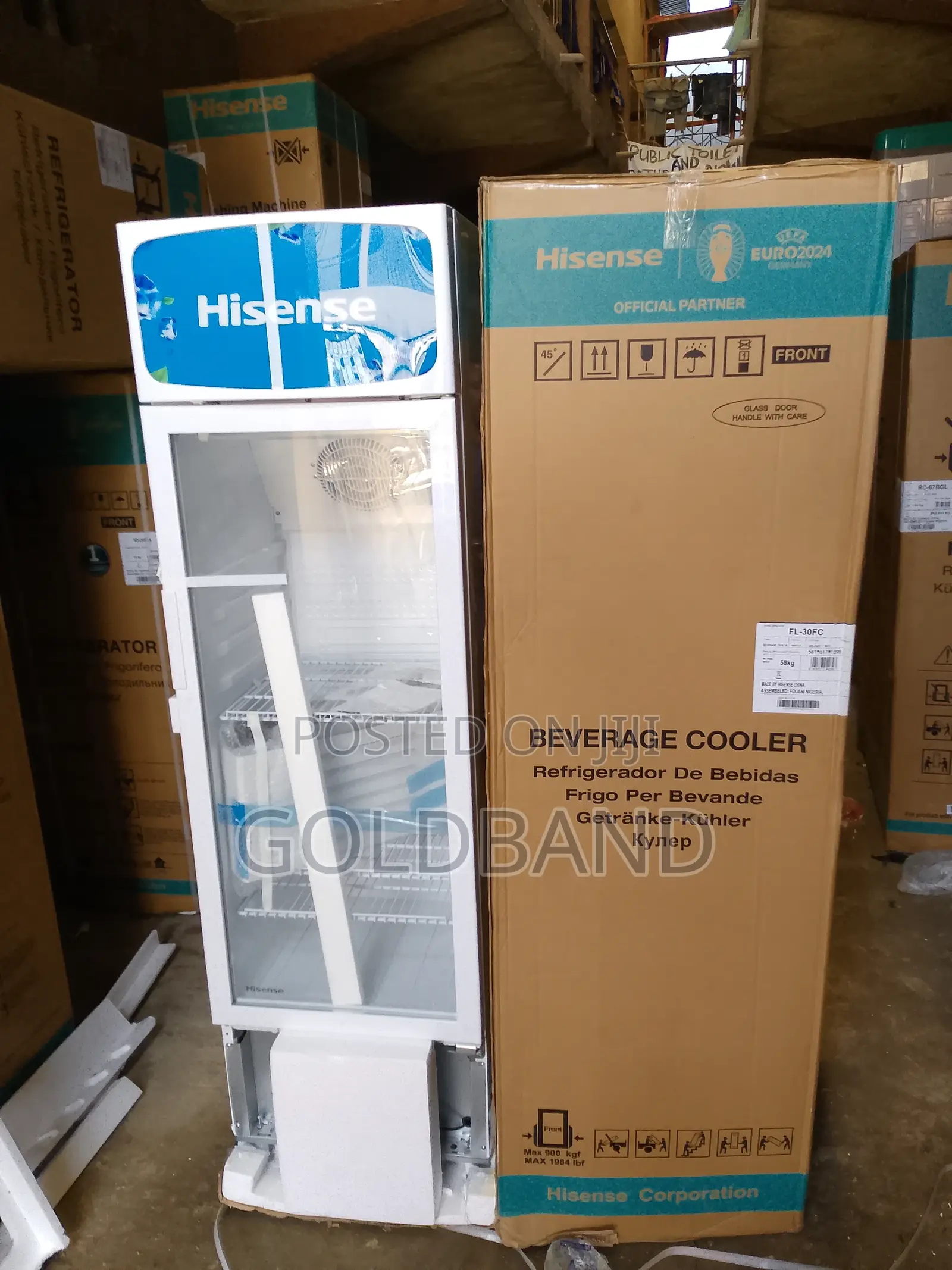 Avaliable 222L Hisense Beverage Chiller "Fl30fc"