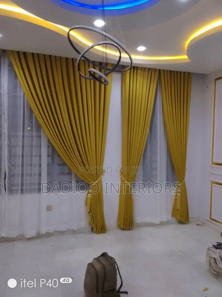 Original Yellow Turkish Curtain