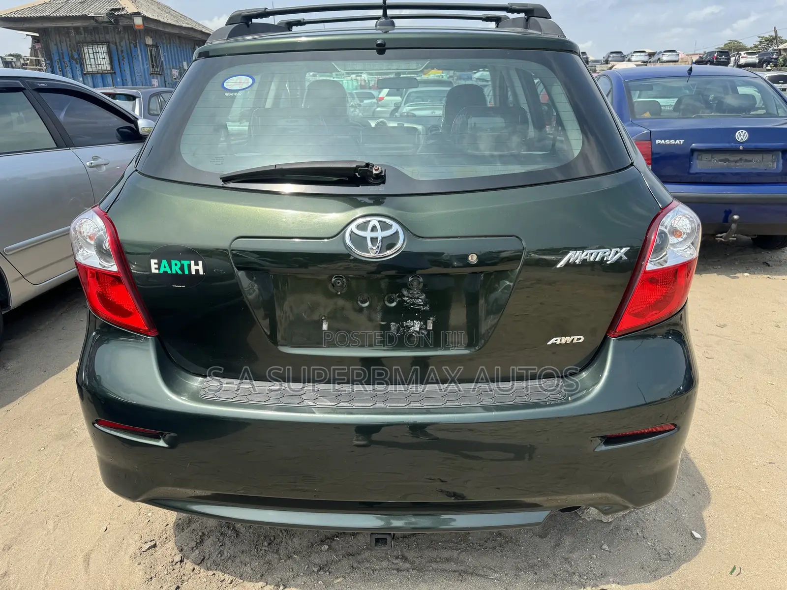 Toyota Matrix 2011 Green