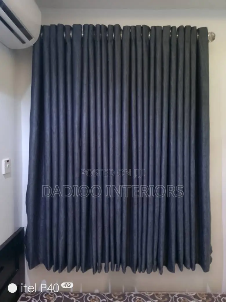 Lovely Grey Color Turkish Curtain
