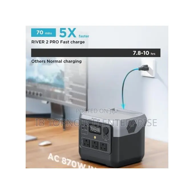 RIVER 2 Pro 768wh ECOFLOW Portable Power Station