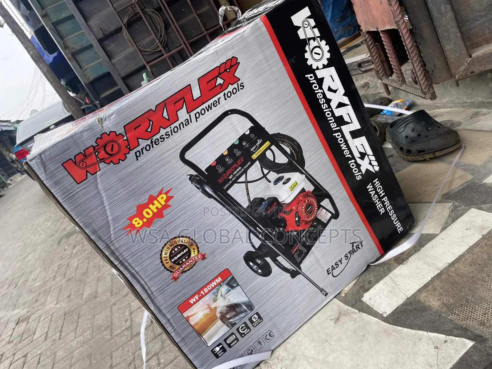 8.0hp Gasoline Pressure Washer Workflex