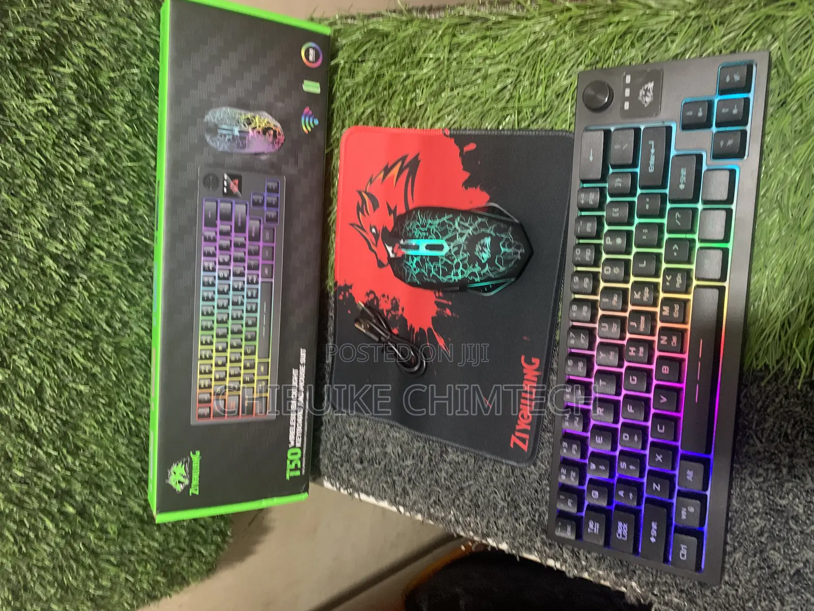 T50 Ziyoulang Wireless Gaming Keyboard and Mouse RGB