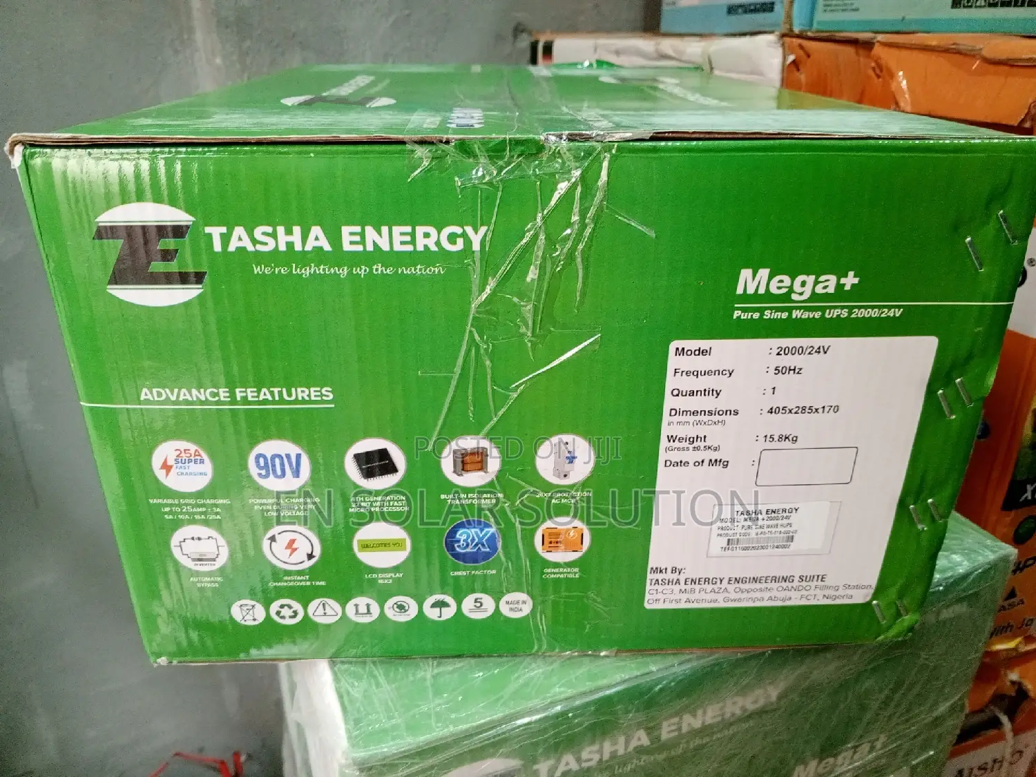 200kva/ 24 Volts Solar Inverter System Available Now